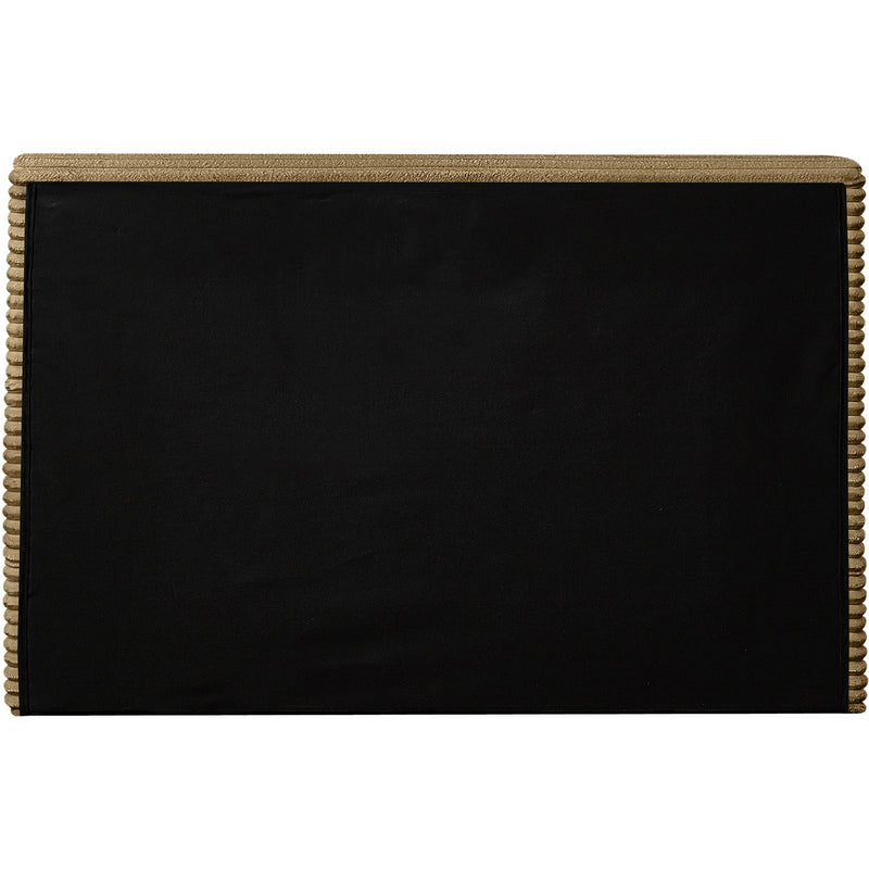 Meridian Drew Camel Corduroy Fabric Twin Bed (3 Boxes) IMAGE 5