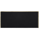 Meridian Drew Cream Corduroy Fabric Full Bed (3 Boxes) IMAGE 5