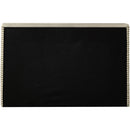 Meridian Drew Cream Corduroy Fabric Twin Bed (3 Boxes) IMAGE 5