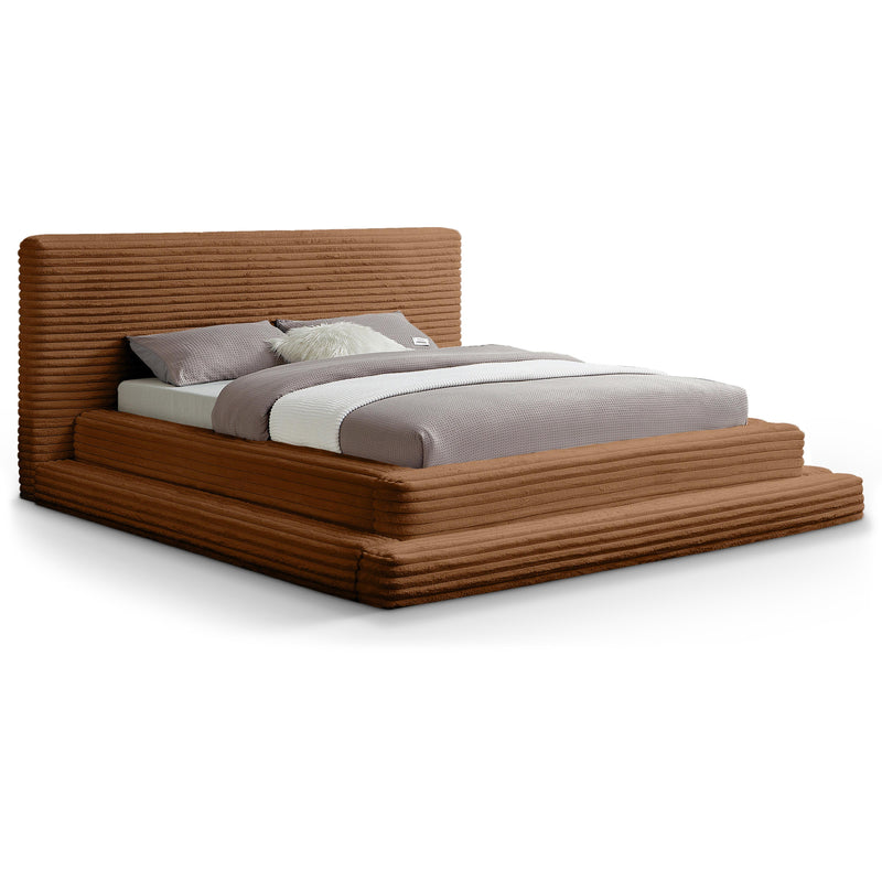 Meridian Drew Saddle Corduroy Fabric Full Bed (3 Boxes) IMAGE 1