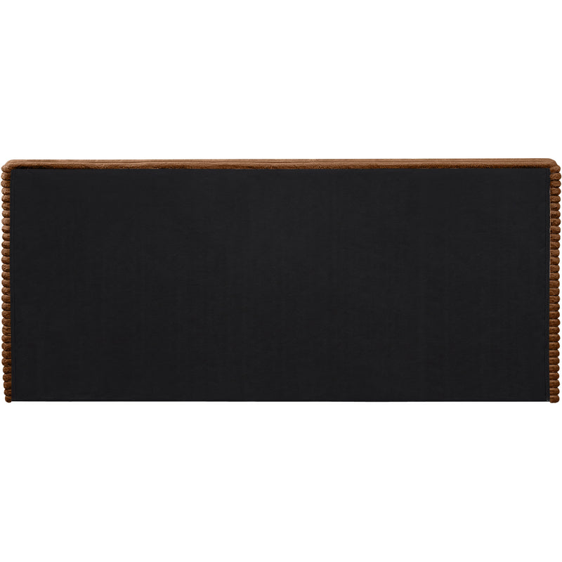Meridian Drew Saddle Corduroy Fabric King Bed (3 Boxes) IMAGE 5