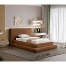 Meridian Drew Saddle Corduroy Fabric Twin Bed (3 Boxes) IMAGE 2