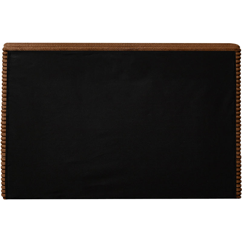 Meridian Drew Saddle Corduroy Fabric Twin Bed (3 Boxes) IMAGE 5