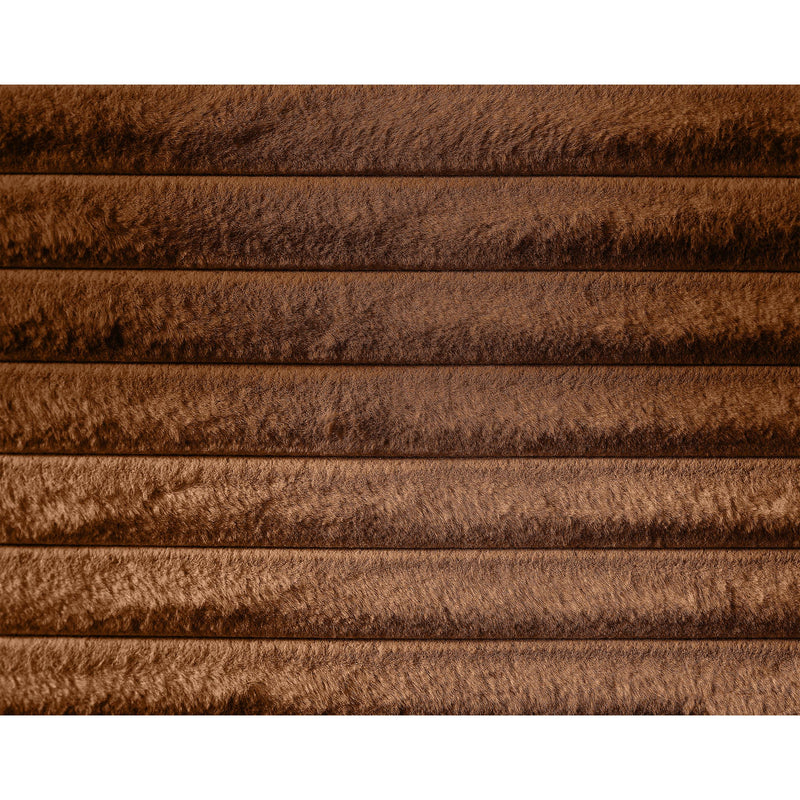 Meridian Drew Saddle Corduroy Fabric Twin Bed (3 Boxes) IMAGE 6