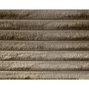 Meridian Drew Taupe Corduroy Fabric King Bed (3 Boxes) IMAGE 6