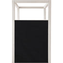 Meridian Emerson Cream Linen Textured Fabric Twin Bed (3 Boxes) IMAGE 6