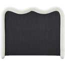 Meridian Gavin Cream Chenille Fabric Queen Bed (3 Boxes) IMAGE 5