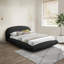 Meridian Genesis Black Teddy Fabric Full Bed (3 Boxes) IMAGE 2