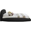 Meridian Genesis Black Teddy Fabric King Bed (3 Boxes) IMAGE 4