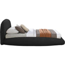 Meridian Genesis Black Teddy Fabric Twin Bed (3 Boxes) IMAGE 4