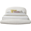 Meridian Genesis Cream Teddy Fabric King Bed (3 Boxes) IMAGE 3