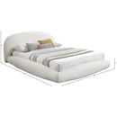 Meridian Genesis Cream Teddy Fabric King Bed (3 Boxes) IMAGE 6