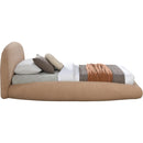 Meridian Genesis Beige Teddy Fabric Twin Bed (3 Boxes) IMAGE 4