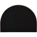 Meridian Madrid Beige Velvet King Bed IMAGE 5