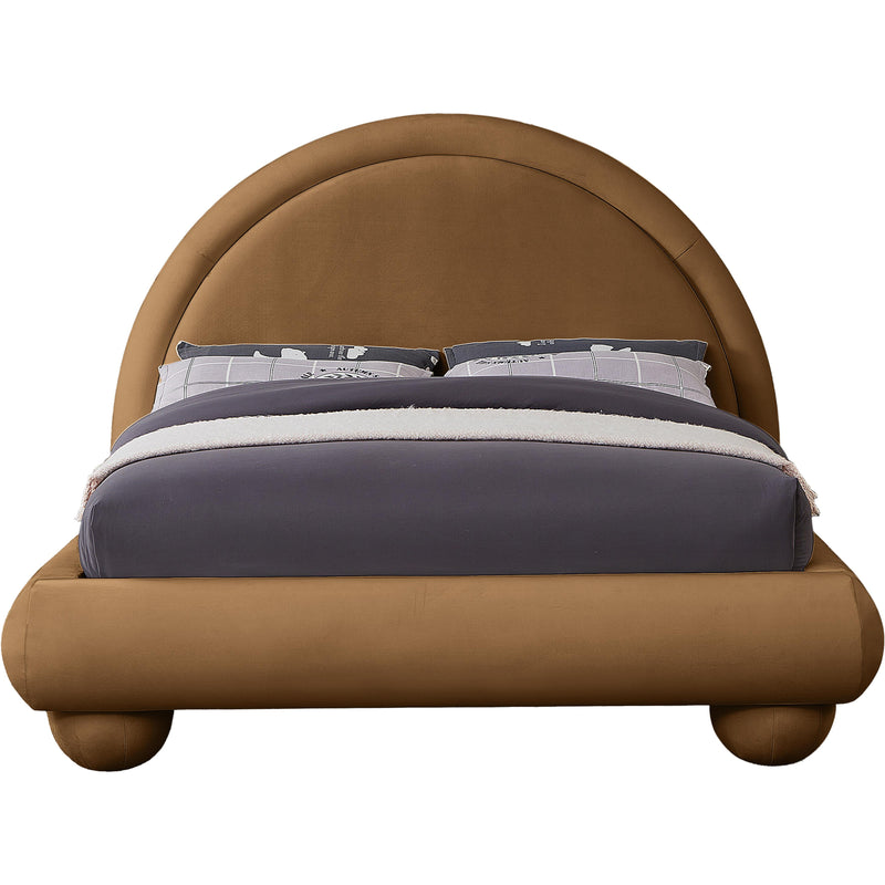 Meridian Madrid Saddle Velvet Full Bed IMAGE 3