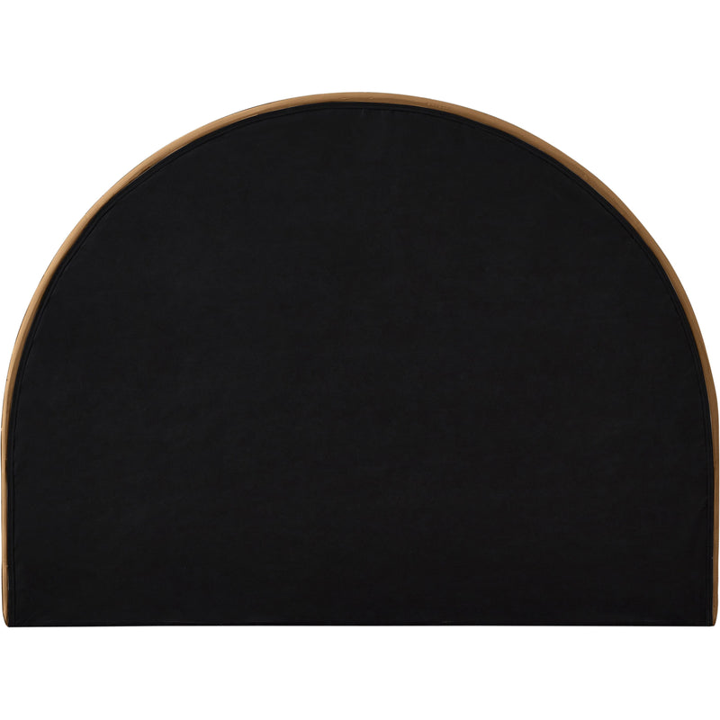 Meridian Madrid Saddle Velvet Queen Bed IMAGE 5