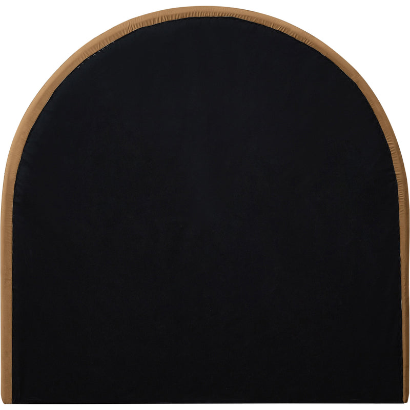 Meridian Madrid Saddle Velvet Twin Bed IMAGE 5