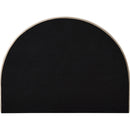 Meridian Madrid Taupe Velvet King Bed IMAGE 5