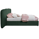 Meridian Shiloh Green Green Boucle Fabric King Bed (3 Boxes) IMAGE 5