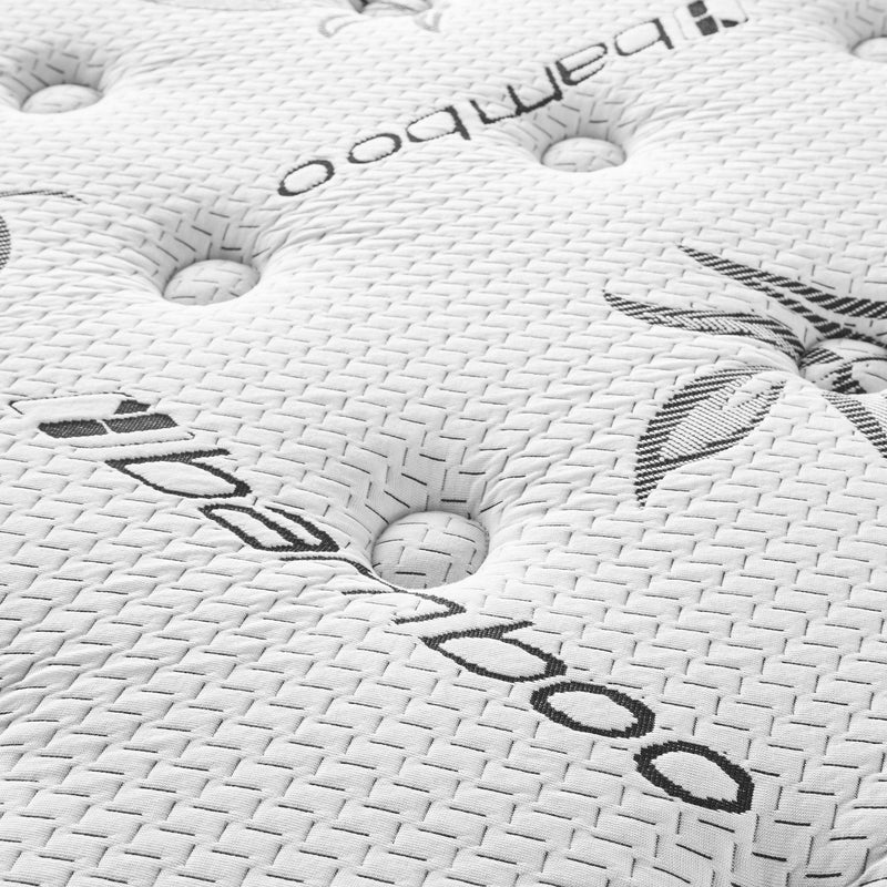 Coaster Furniture Sommet 13" Bamboo Euro Top Foam Hybrid Mattress (Queen) IMAGE 3