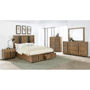  Coaster Furniture Terrace 224900KE 2-Drawer Eastern King Storage Bed - Ash Brown IMAGE 5