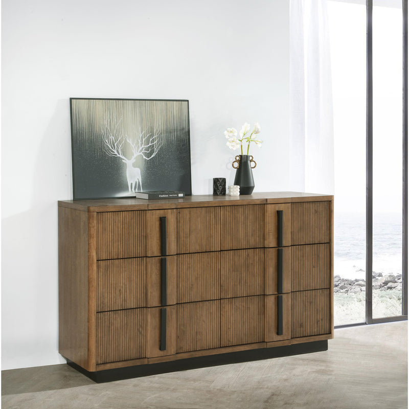 Coaster Furniture Terrace 224903 6-Drawer Dresser Cabinet - Ash Brown IMAGE 9