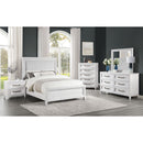 Coaster Furniture Marielle 224843 6-Drawer Bedroom Dresser - Distressed White IMAGE 10