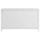  Coaster Furniture Marielle 224843 6-Drawer Bedroom Dresser - Distressed White IMAGE 6