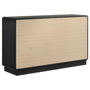  Coaster Furniture Cavelle 223663 6-Drawer Dresser Cabinet - Black IMAGE 5