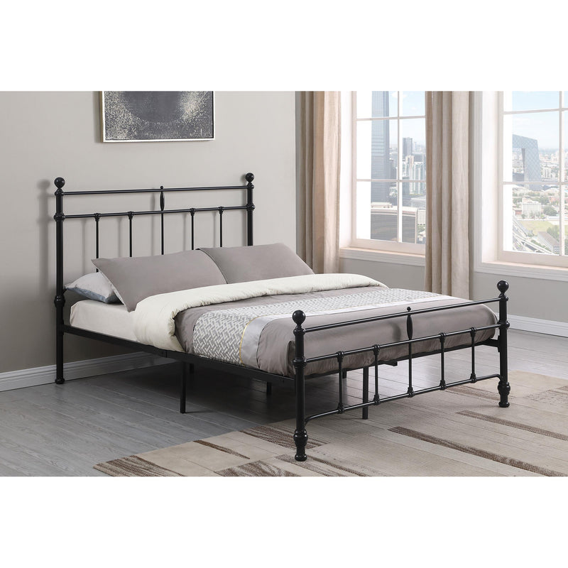  Coaster Furniture Novak 316001F 48-inch Metal Full Open Frame Bed - Matte Black IMAGE 8