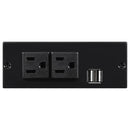  Coaster Furniture Bahrain 609540P 6 pc Modular Power Reclining Sectional - Charcoal IMAGE 10