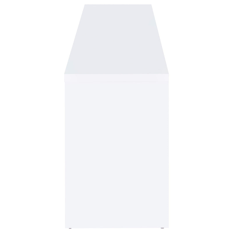 Coaster Furniture Laughlin 724113 4-door Engineered Wood 78-inch TV Stand - White IMAGE 9