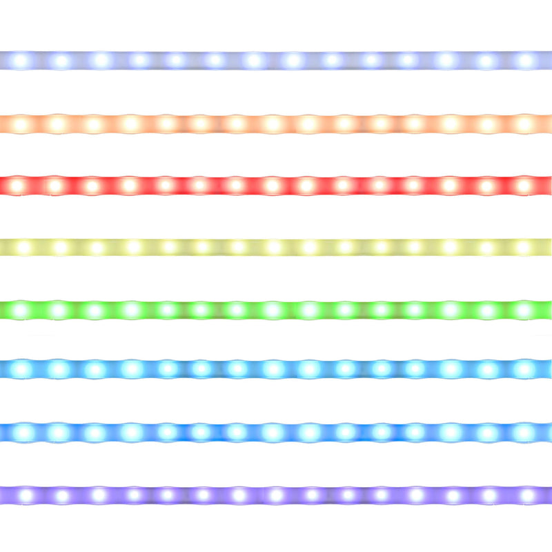 Coaster Furniture Windrose 960963 28 x 67 Inch Tempered LED Standing Mirror - White IMAGE 18