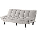 Coaster Furniture Laredo 360017 Upholstered Tufted Convertible Sofa Bed - Light Grey IMAGE 5