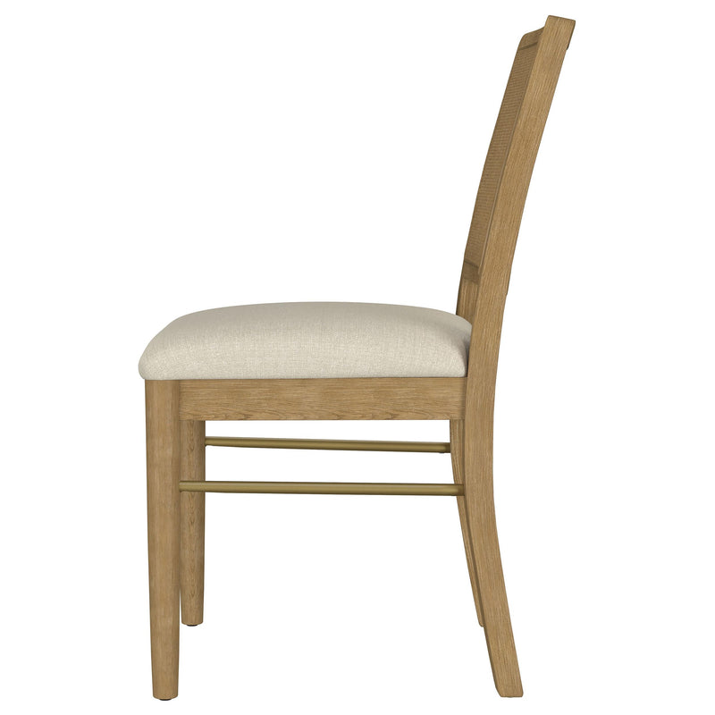  Coaster Furniture Arini 108932SWD Set of 2 Rattan Cane Dining Side Chair - Sand Wash IMAGE 5
