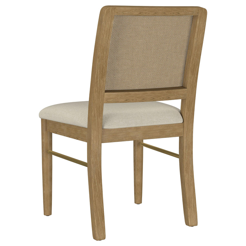  Coaster Furniture Arini 108932SWD Set of 2 Rattan Cane Dining Side Chair - Sand Wash IMAGE 6