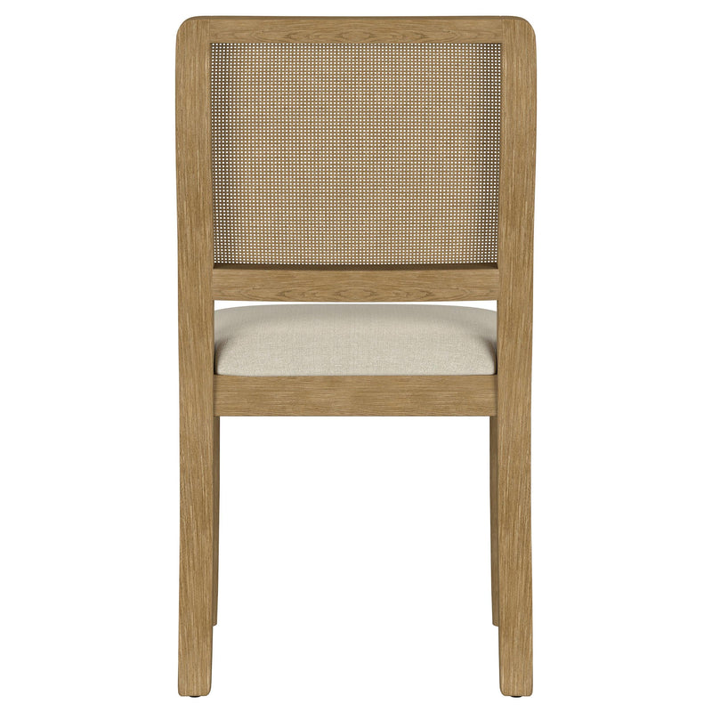  Coaster Furniture Arini 108932SWD Set of 2 Rattan Cane Dining Side Chair - Sand Wash IMAGE 7