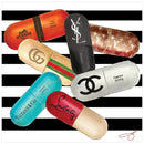 My Feel Good Frameless Reverse Printed Free Floating Tempered Art Glass by EAD Art Co-op TMP-JP6000