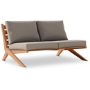  Meridian Outdoor Seating Loveseats 351Grey-L IMAGE 1