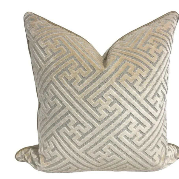 ARCHITECTURE 22x22 PILLOW COVER-TAN