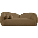  Meridian Elowen 91" Brown Fabric Upholstered Sofa IMAGE 3