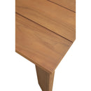  Meridian Mirella 96" Natural Teak Wood Outdoor Patio Dining Table IMAGE 5