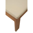  Meridian Mirella Tan Water Resistant Fabric Upholstered Outdoor Patio Dining Side Chair IMAGE 7