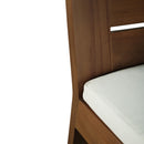  Meridian Mirella Off-White Water Resistant Fabric Upholstered Outdoor Patio Dining Side Chair IMAGE 7