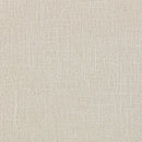  Meridian Larea Cream Linen Textured Fabric Upholstered Ottoman IMAGE 5