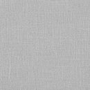  Meridian Larea Grey Linen Textured Fabric Upholstered Ottoman IMAGE 5