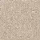  Meridian Larea Beige Linen Textured Fabric Upholstered Ottoman IMAGE 5