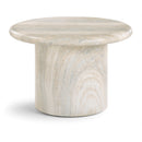  Meridian Emara Natural Concrete And Fiberglass Indoor / Outdoor Coffee Table IMAGE 1