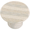  Meridian Emara Natural Concrete And Fiberglass Indoor / Outdoor Coffee Table IMAGE 3