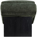  Meridian Marcella Green Fabric Upholstered Chaise Lounge IMAGE 5